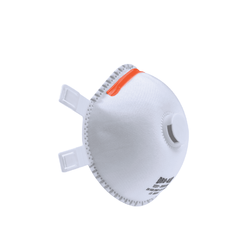 Dromex DroAir Valved Disposable Moulded 1231 FFP3 Mask Dromex DroAir Valved Disposable Moulded 1231 FFP3 Mask