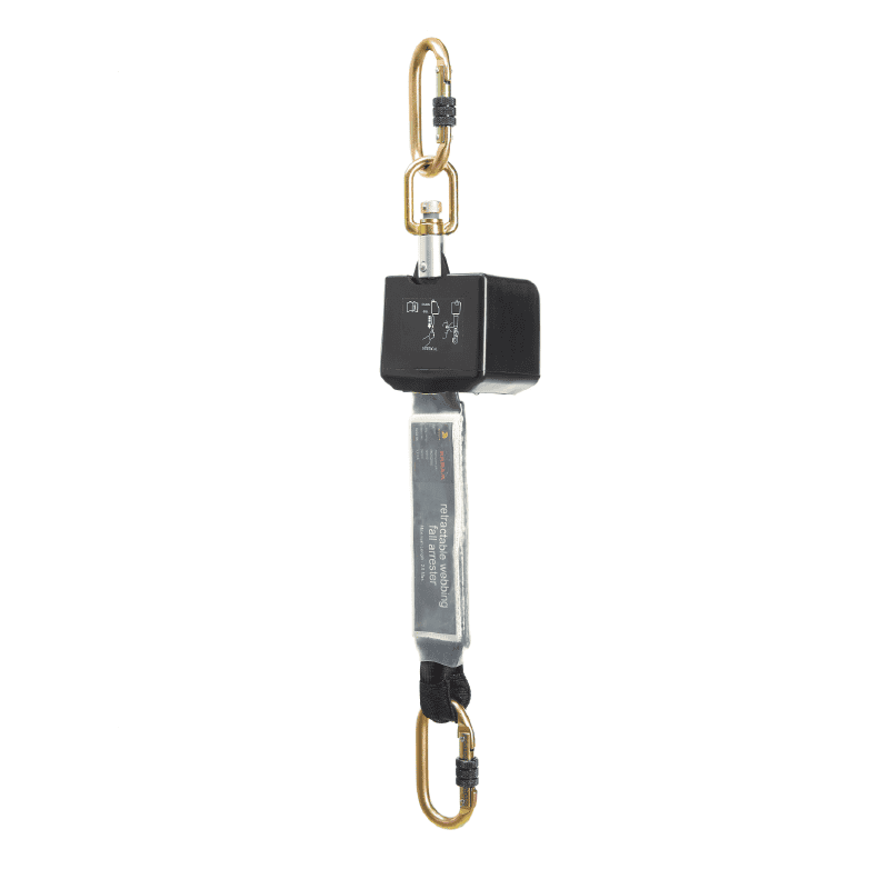 RETRACTABLE WEBBING MINI BLOCK (2.5M) WITH SWIVEL RETRACTABLE WEBBING MINI BLOCK (2.5M) WITH SWIVEL