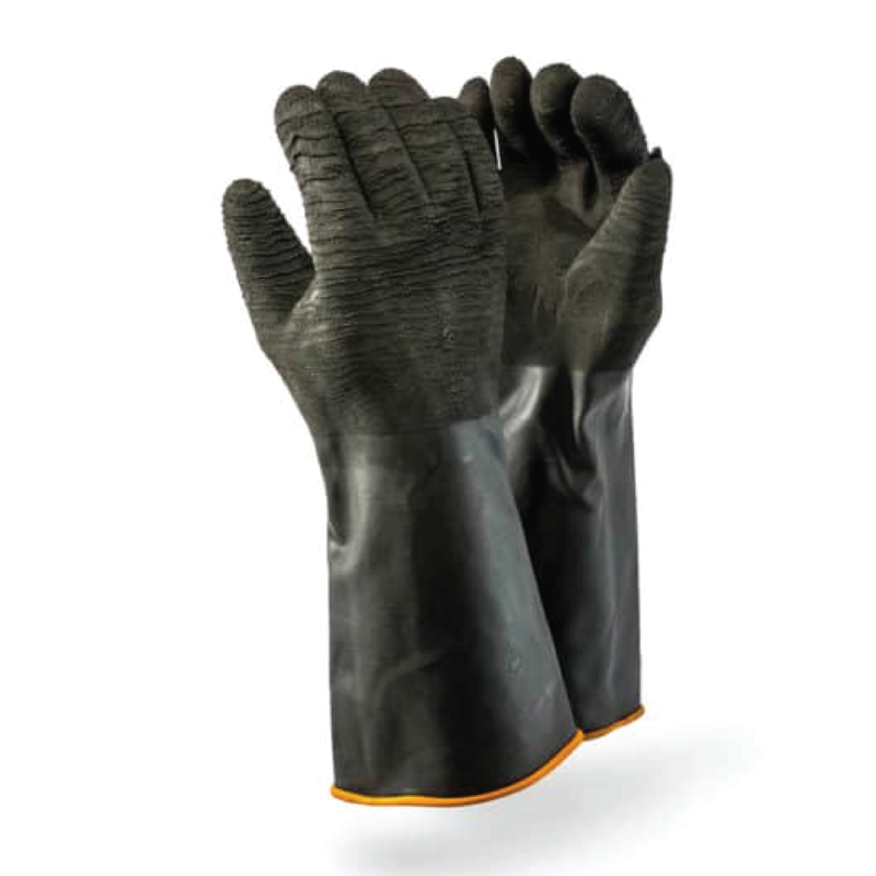 H2-55 Crinkle Palm Rubber Gloves H2-55 Crinkle Palm Rubber Gloves