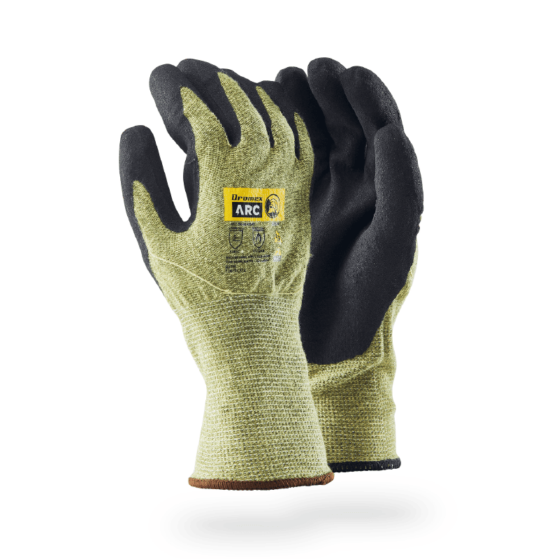 DROMEX SYNTHETIC ARC GLOVES, 16CAL BACK,51CAL FRONT DROMEX SYNTHETIC ARC GLOVES, 16CAL BACK,51CAL FRONT